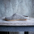 Load image into Gallery viewer, Merino felted wool slip on slipper by Merinoze - the warmest, softest, finest wool ever
